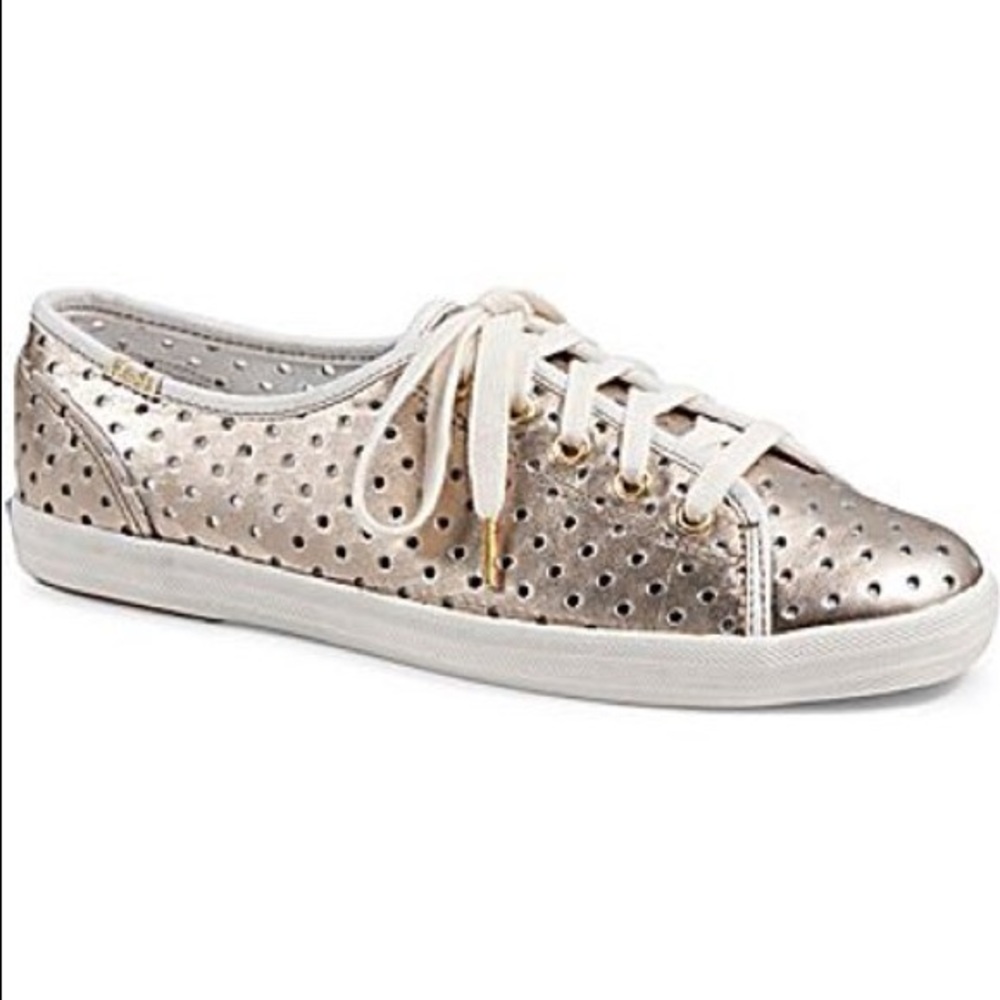 Kate Spade Gold Keds 8.5